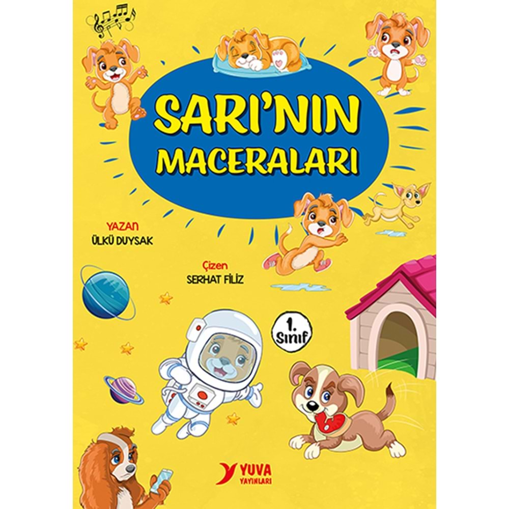 SARININ MACARALARI + SORU KİTAPCIĞI ( DÜZ YAZI)