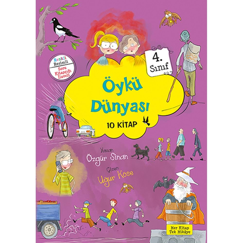 ÖYKÜ DÜNYASI KUTULU SET + SORU KİTAPÇIĞI 64 SAYFA