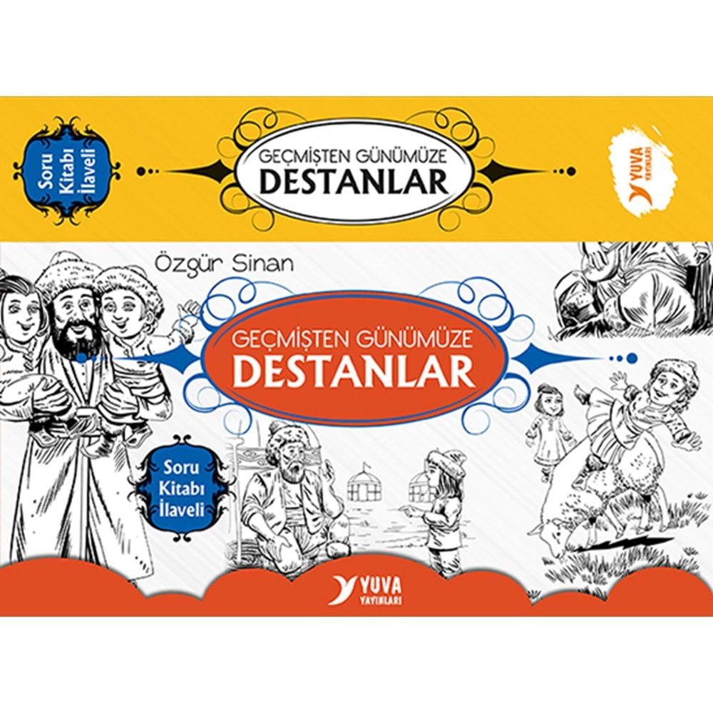 DESTANLAR SERİSİ KUTULU SET (64 Sayfa 3.H) + SORU KİTAPÇIĞI