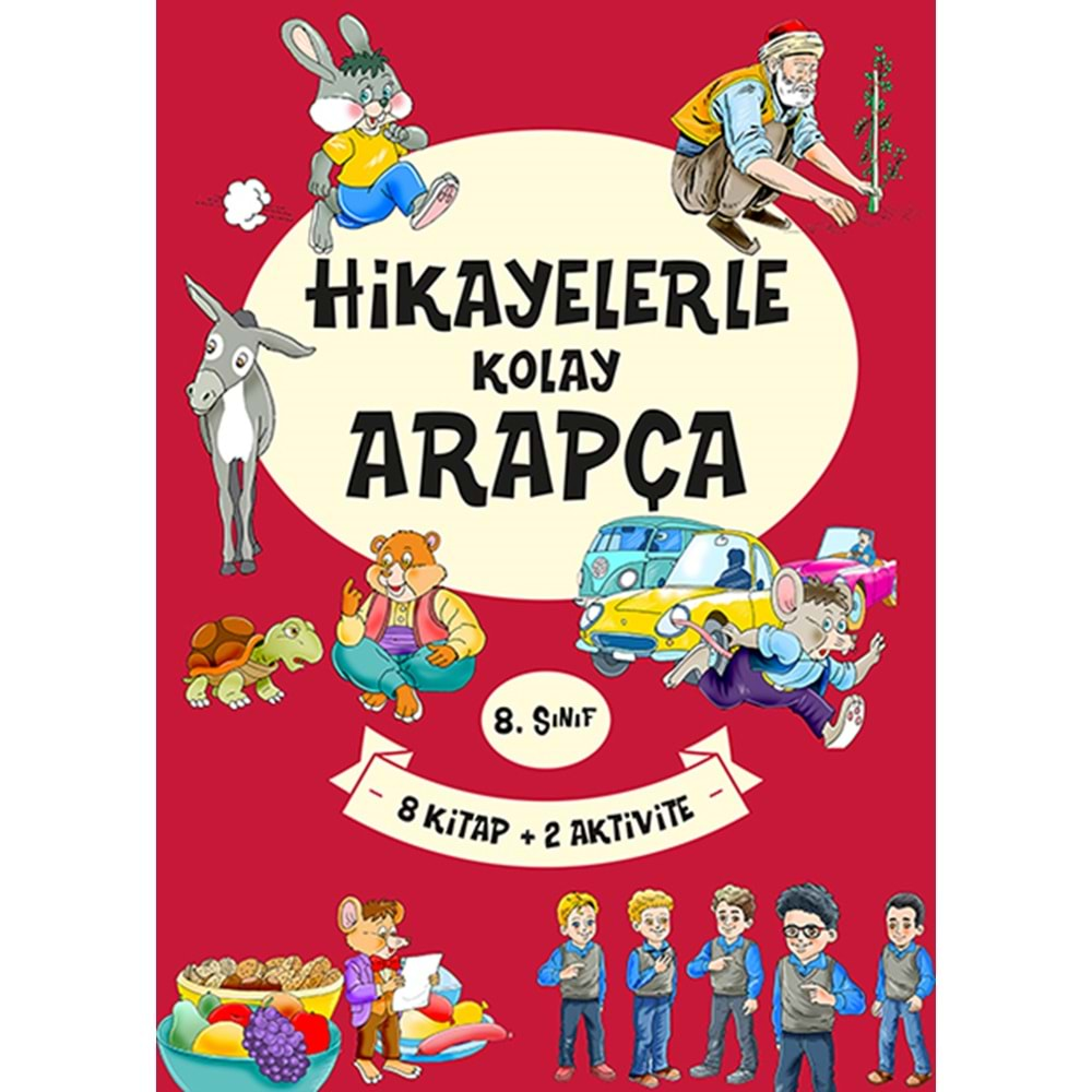 YUVA 8.SINIF HİKAYELERLE KOLAY ARAPÇA(10 TAKIM)