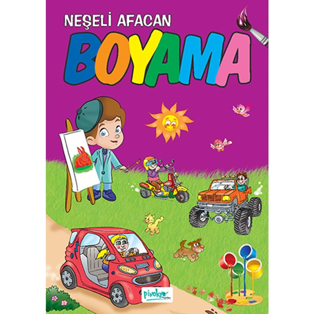 PİNOKYO NEŞELİ AFACAN BOYAMA