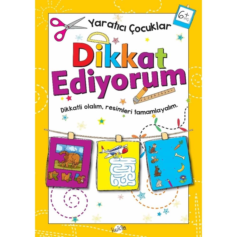 KUKLA YARATICI ÇOCUKLAR 6 YAŞ VE ÜSTÜ - Dikkat Ediyorum