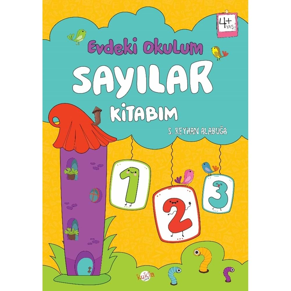 KUKLA EVDEKİ OKULUM SAYILAR KİTABIM 4 YAŞ VE ÜSTÜ