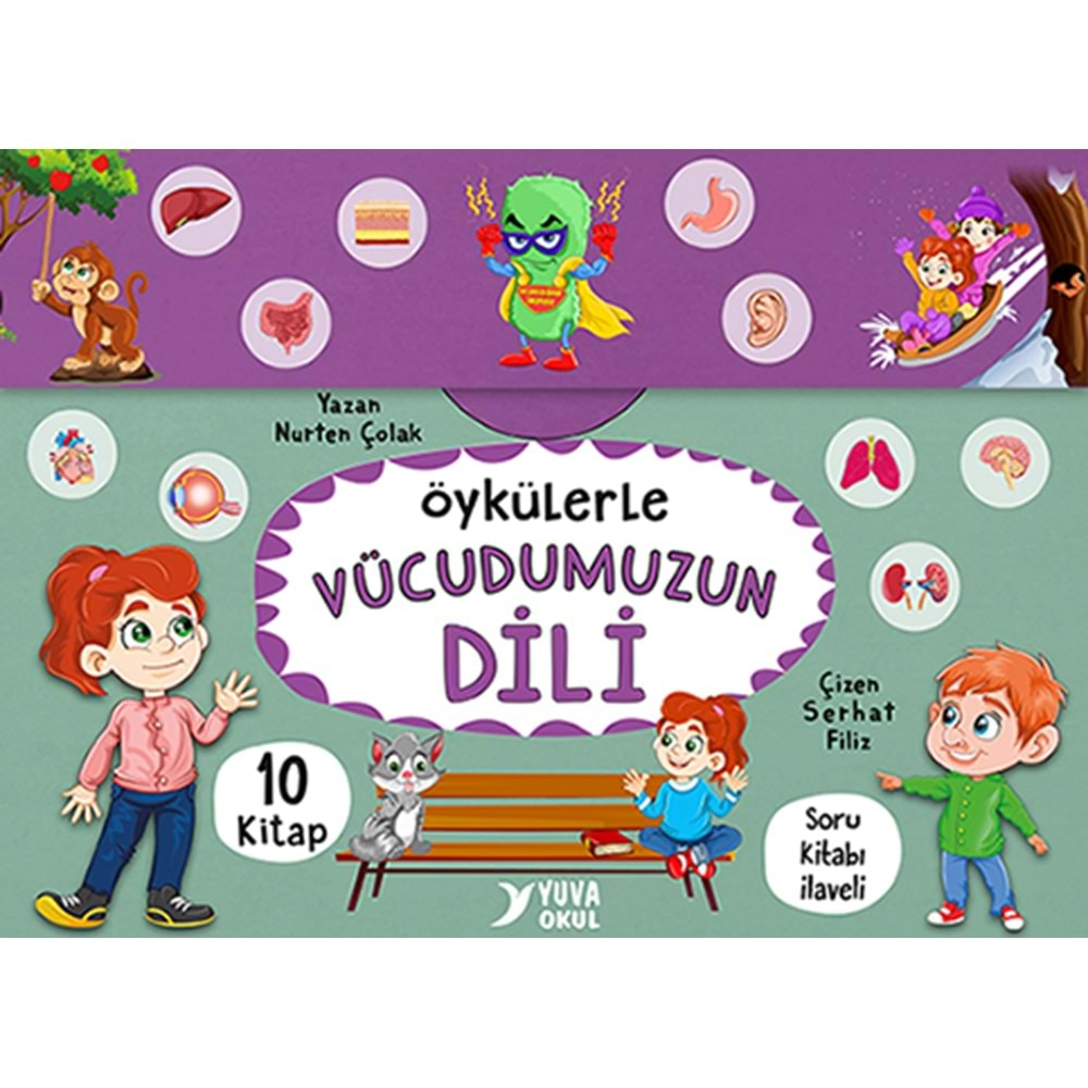 VUCUDUMUZUN DİLİ (3.Hamur Renkli) KUTULU SET + SORU KİTAPÇIĞI