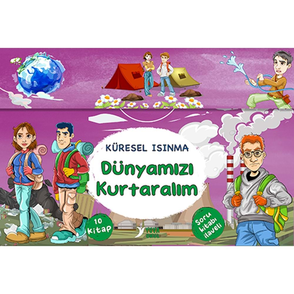 Küresel Isınma Dünyamızı Kurtaralım KUTULU SET + SORU KİTAPÇIĞI