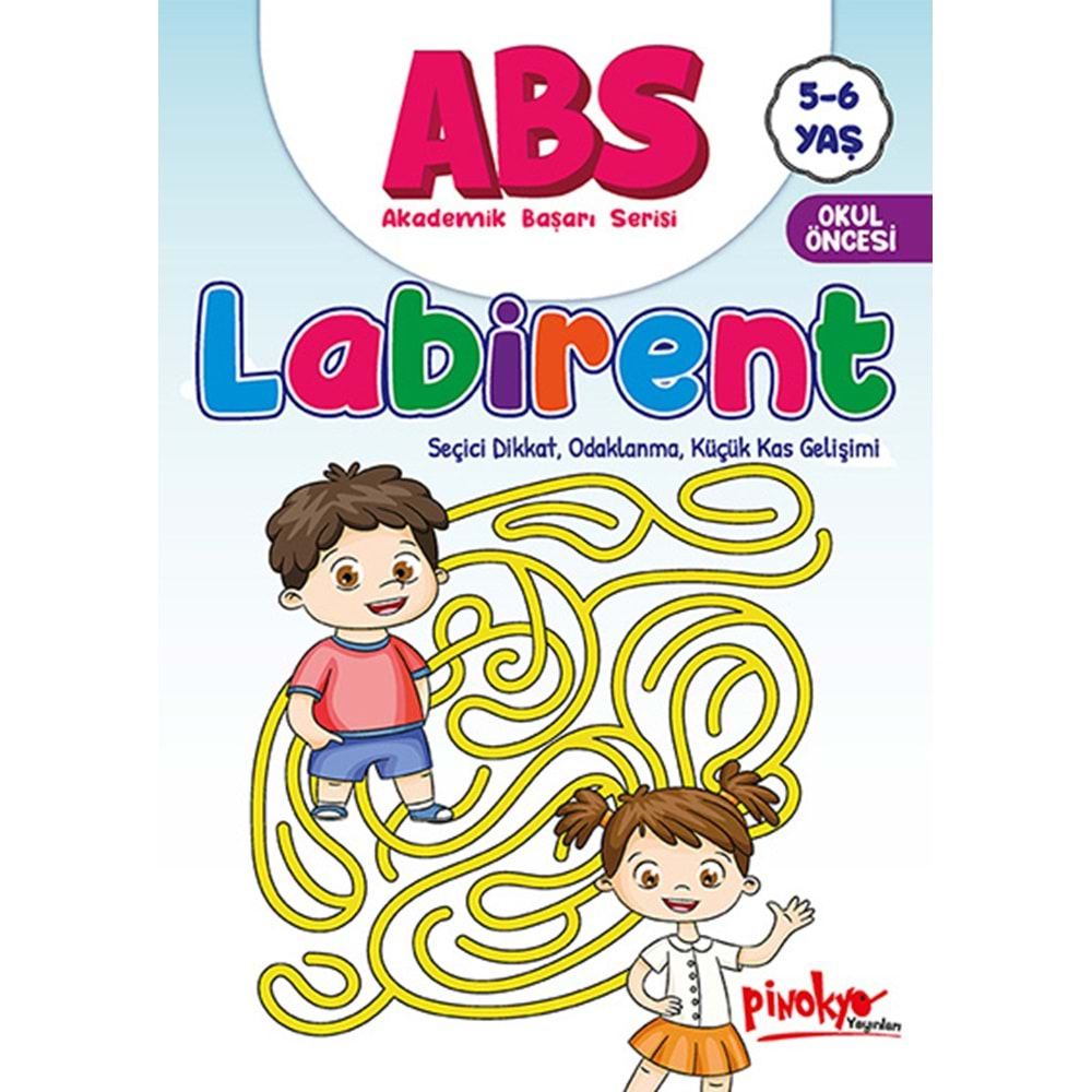 PİNOKYO ABS LABİRENT 5-6 YAŞ 48 SAYFA