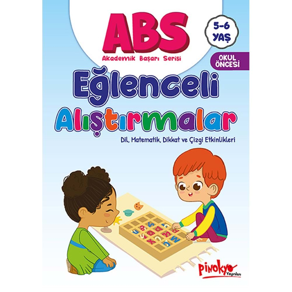 PİNOKYO ABS EĞLENCELİ ALIŞTIRMALAR 5-6 YAŞ 48 SAYFA