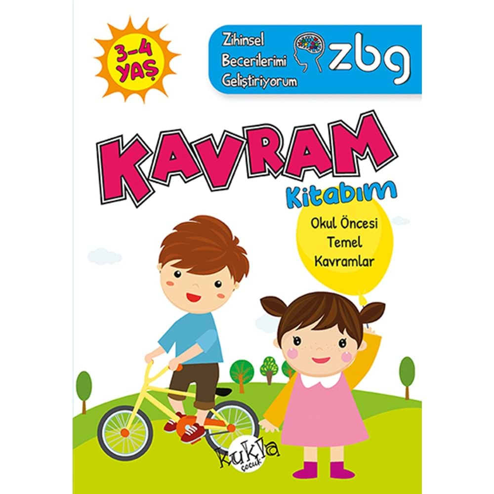 KUKLA ZBG KAVRAM KİTABIM 3-4 YAŞ