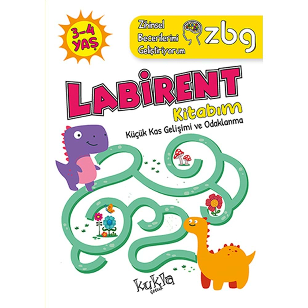 KUKLA ZBG LABİRENT KİTABIM 3-4 YAŞ