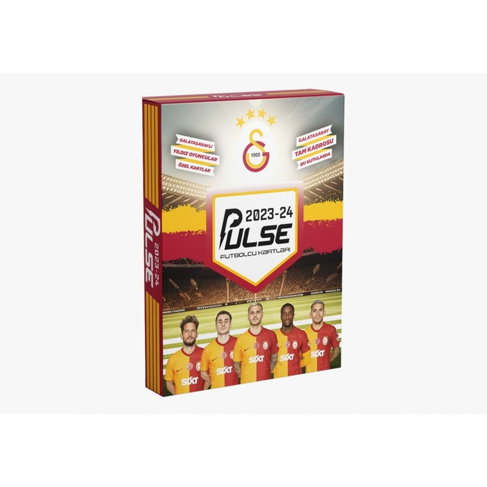 PULSE GALATASARAY FUTBOLCU KARTLARI-10 LU PK.2023-24