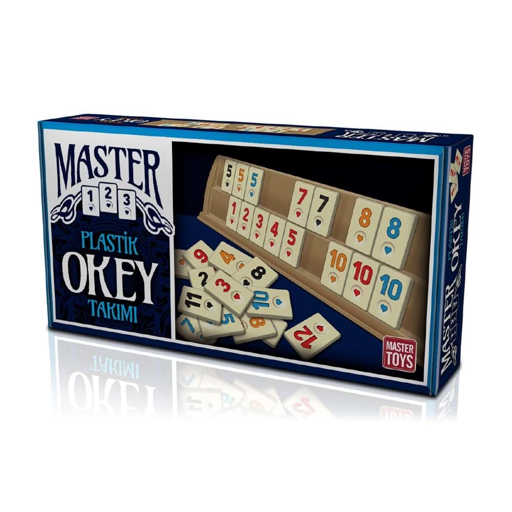 MASTER GAMES PLASTİK OKEY TAKIMI T79