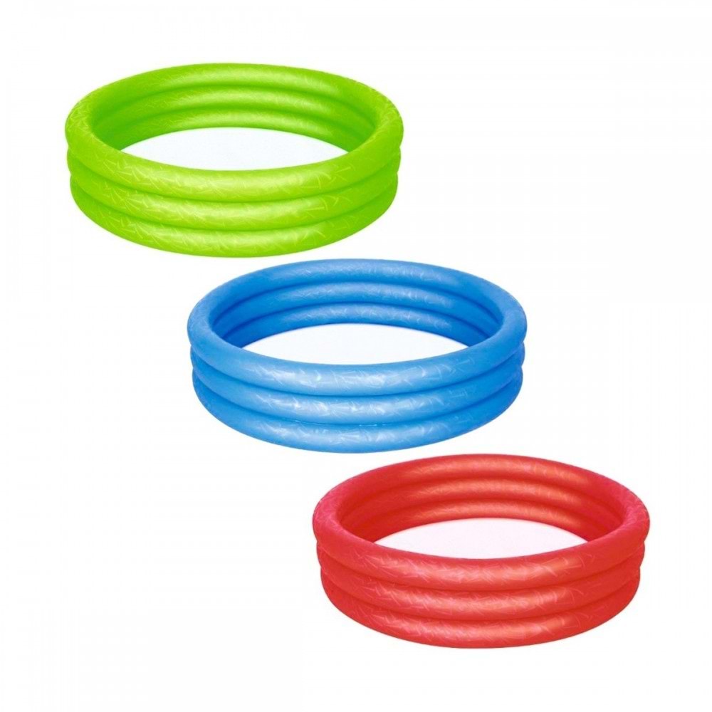 BESTWAY SU HAVUZU RENKLİ 122*25 CM.51025