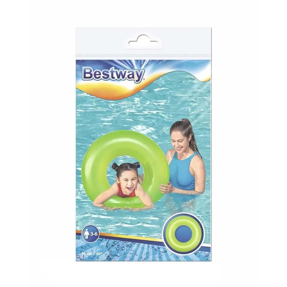 BESTWAY BUZLU NEON DENİZ SİMİDİ 76 CM. KOD:36 24