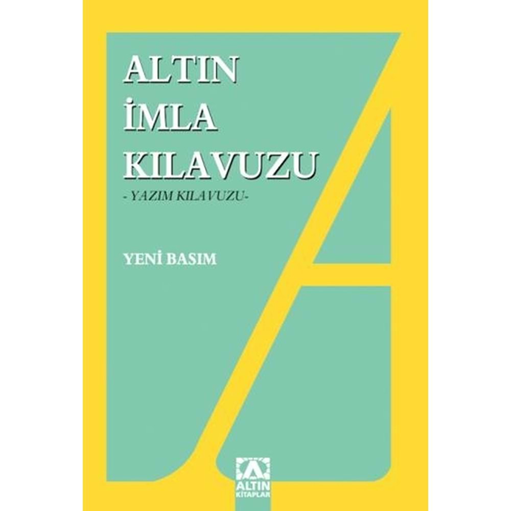 ALTIN İMLA KILAVUZU KARTON KPK.