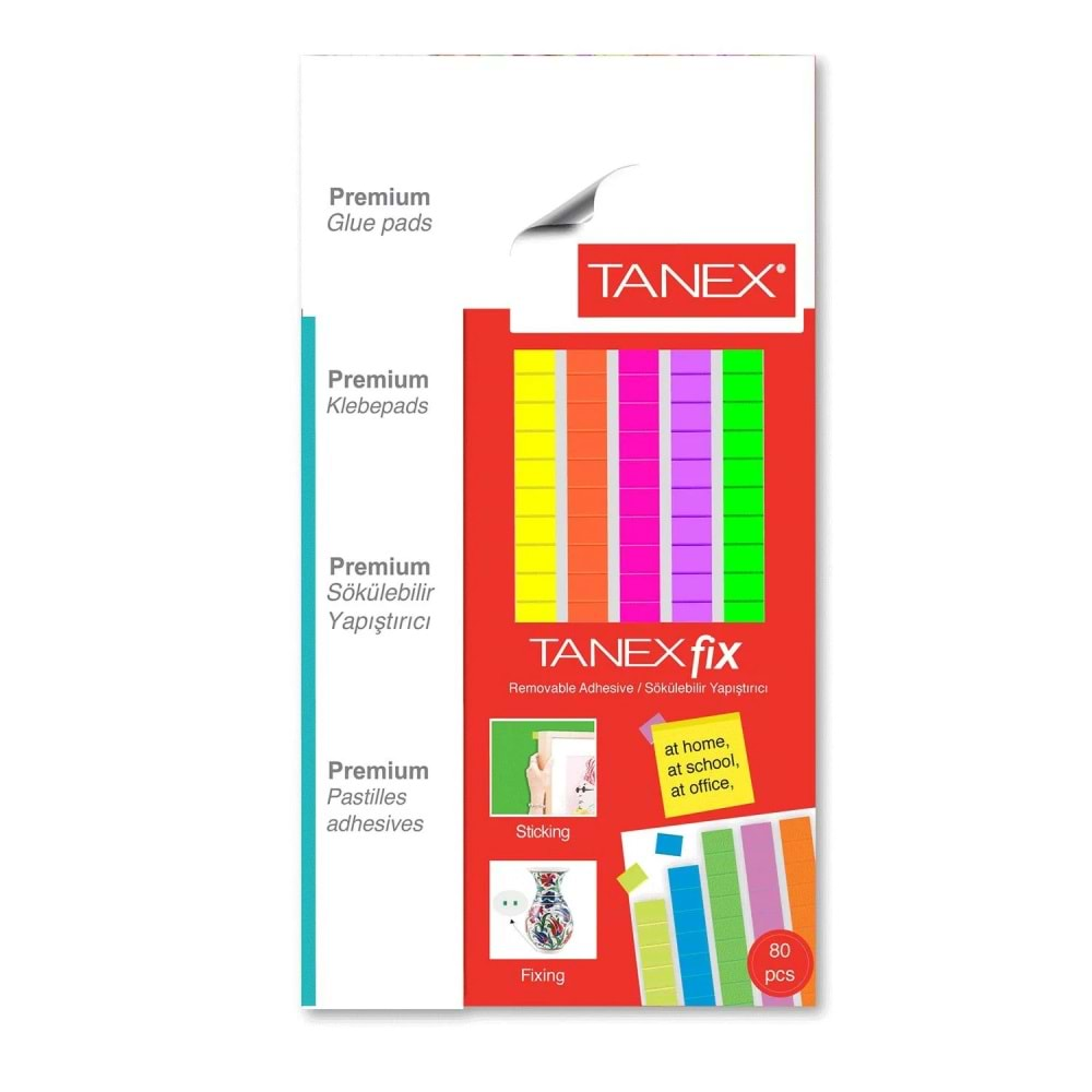 TANEX RENKLİ HAMUR YAPIŞTIRICI 50 GR.