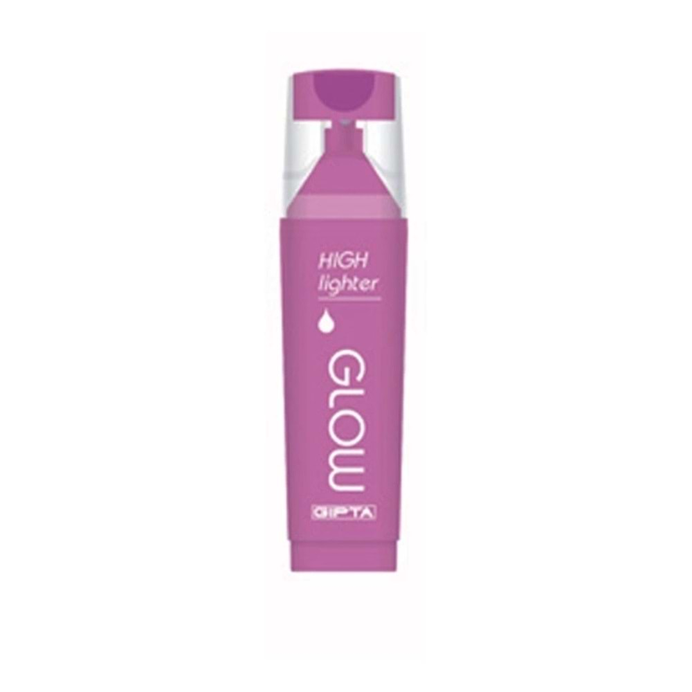 GIPTA FOSFORLU KALEM GLOW NEON MOR