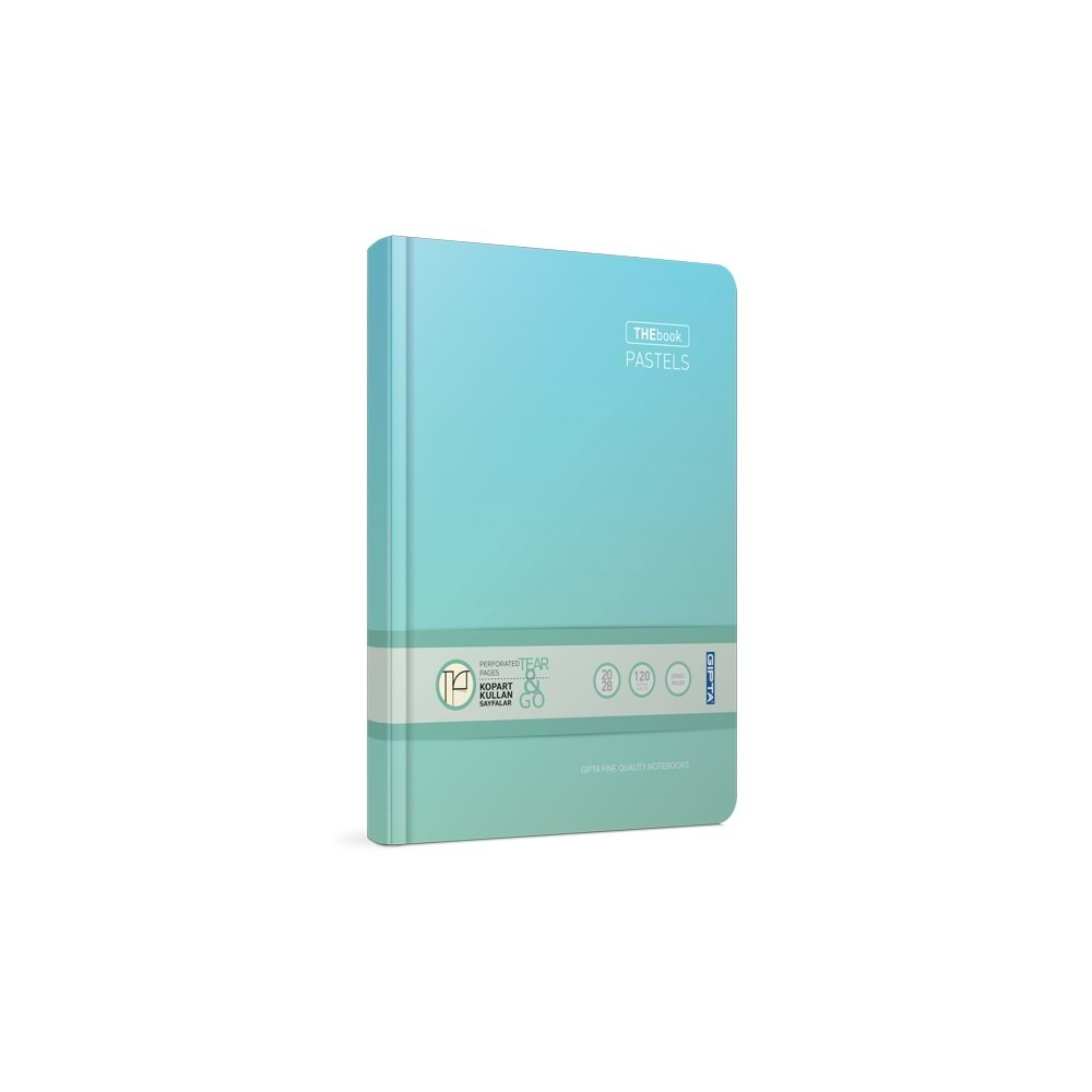 GIPTA DEFTER A4 KARELİ 200 YP.DİKİŞLİ SERT KPK.THEBOOK PASTELS