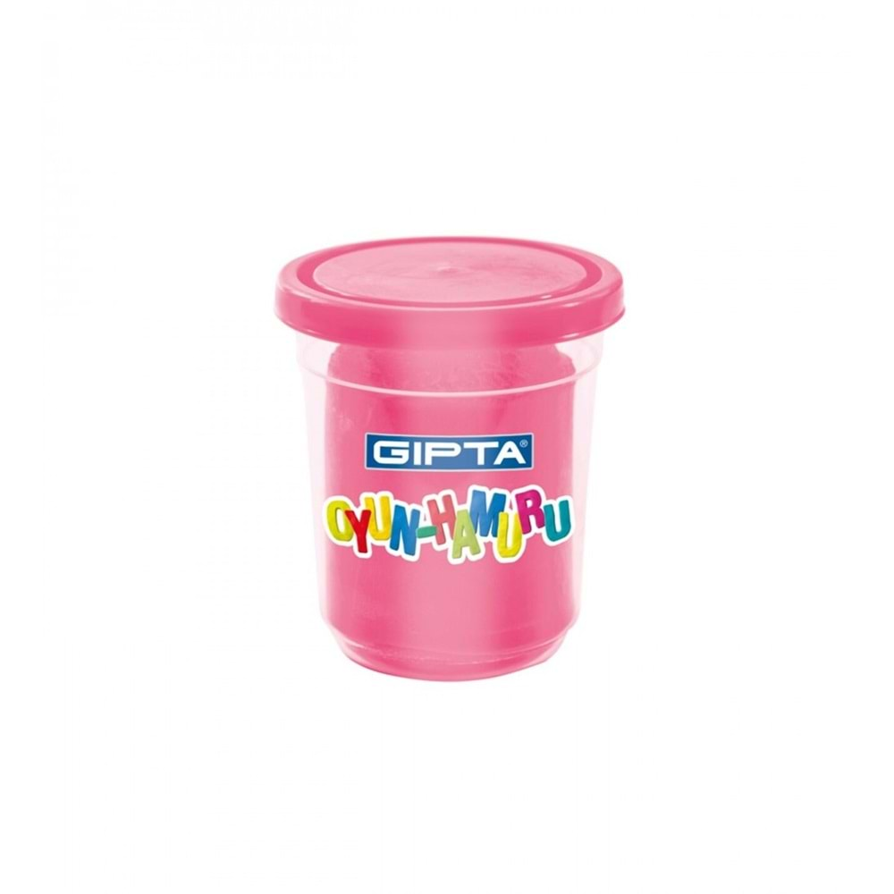 GIPTA OYUN HAMURU TEKLİ 120 GR.PEMBE