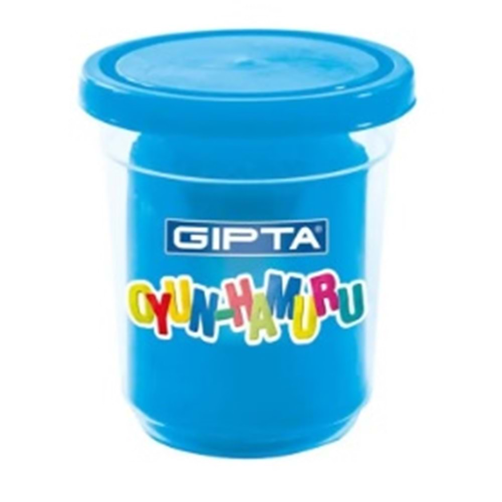 GIPTA OYUN HAMURU TEKLİ 120 GR.MAVİ