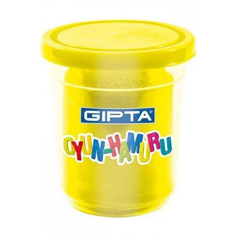 GIPTA OYUN HAMURU TEKLİ 120 GR.SARI