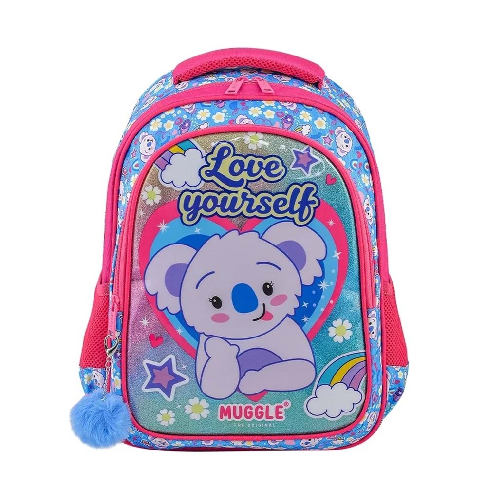 MUGGLE OKUL ÇANTASI CUTE KOALA MAVİ MU-8744