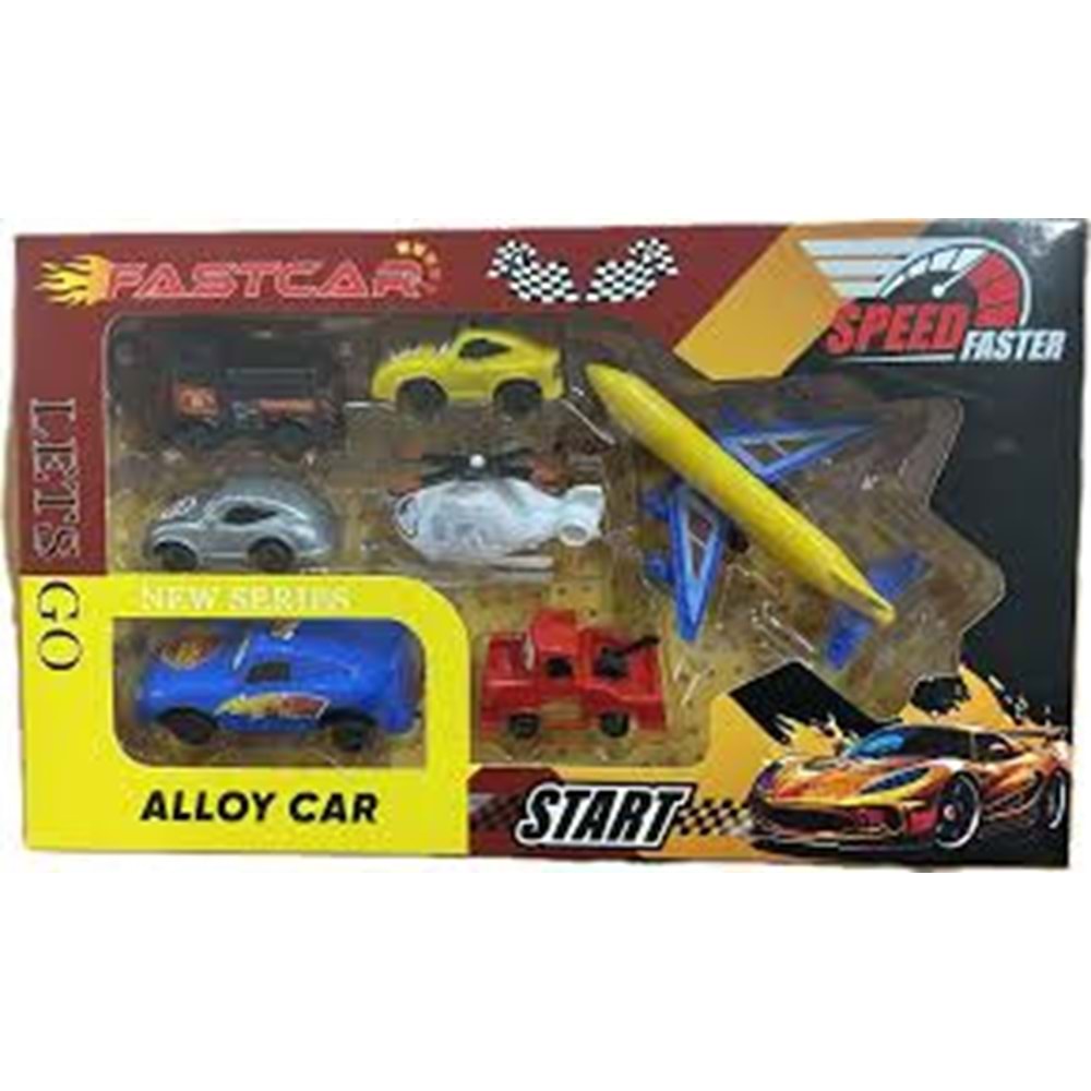 KEM-BAY FAST CAR SPEED FASTER 7 Lİ SET KMB2051