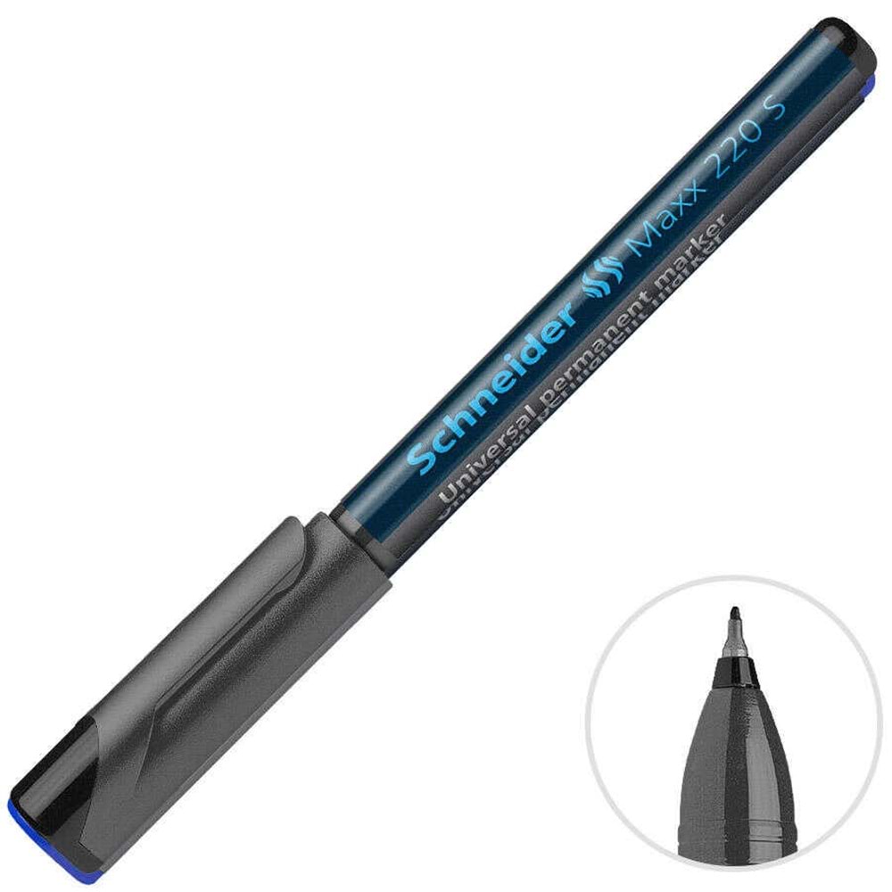 SCHNEİDER ASETAT-PERMANENT KALEMİ (S) SİYAH MAXX 220 S