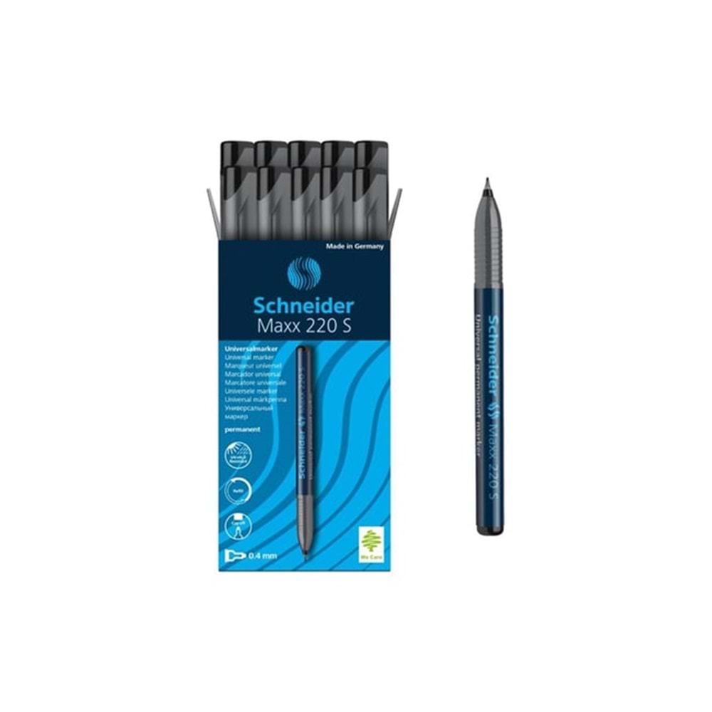SCHNEİDER ASETAT-PERMANENT KALEMİ (S) MAVİ MAXX 220 S