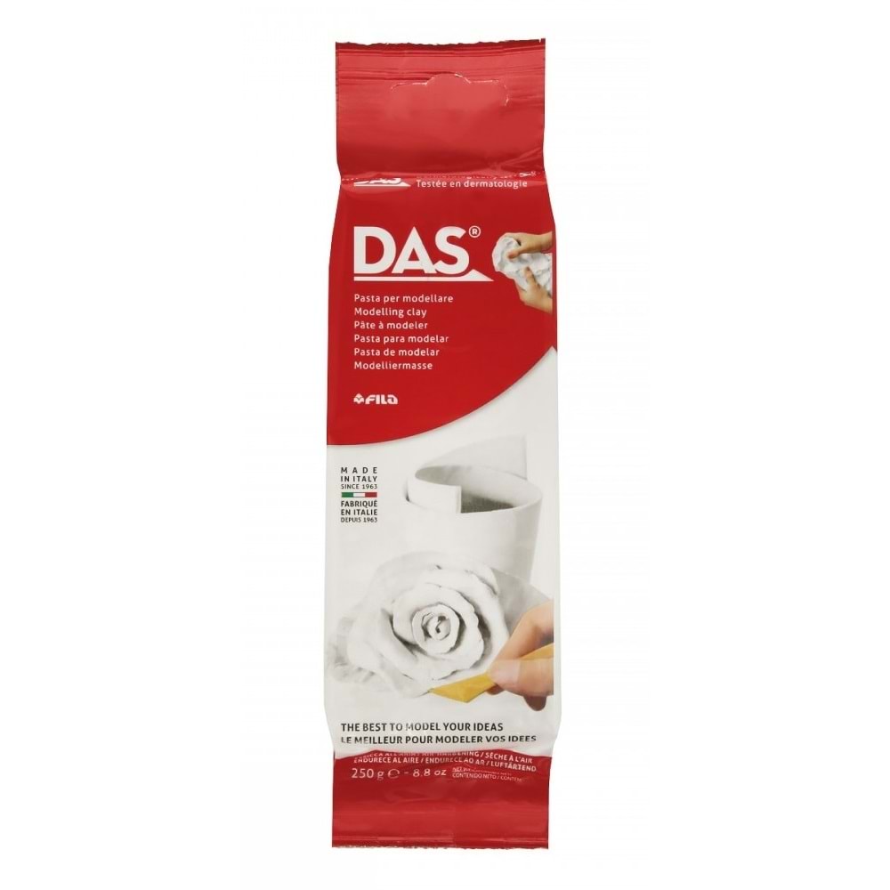 DAS SERAMİK KİL 250 GR. BEYAZ