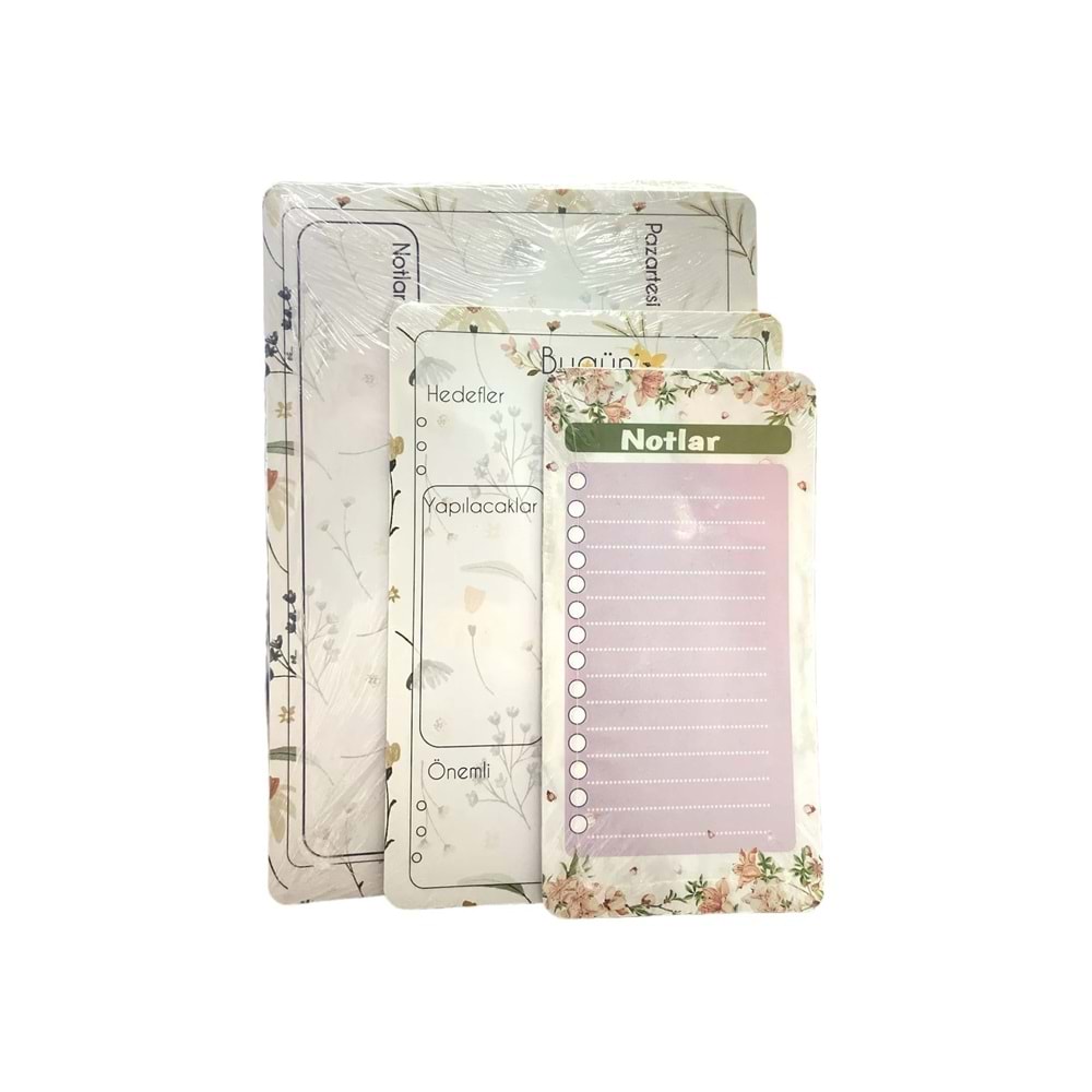 SVN PLANNER ORTA BOY 3 LÜ SET