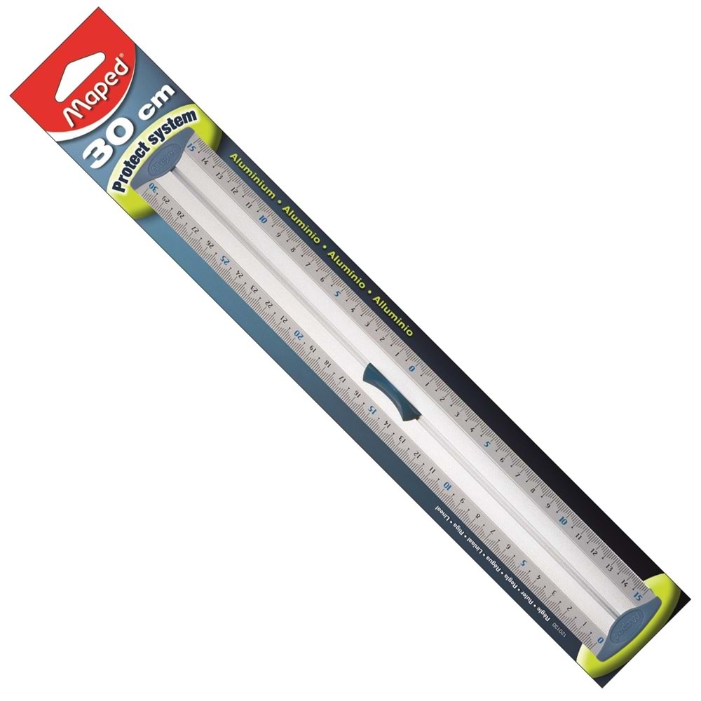 MAPED DESİMETRE CETVEL 30 CM.ALÜMİNYUM TRİPLE