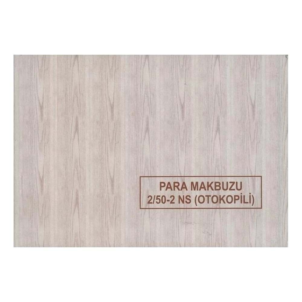 DİLMAN PARA MAKBUZU 2 NUSHA OTOKOPİLİ 2/50 KOD:4013