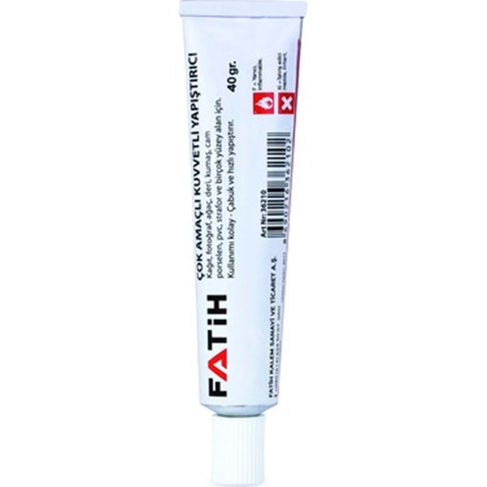 FATİH SIVI YAPIŞTIRICI 40 GR.ÇOK AMAÇLI 36210