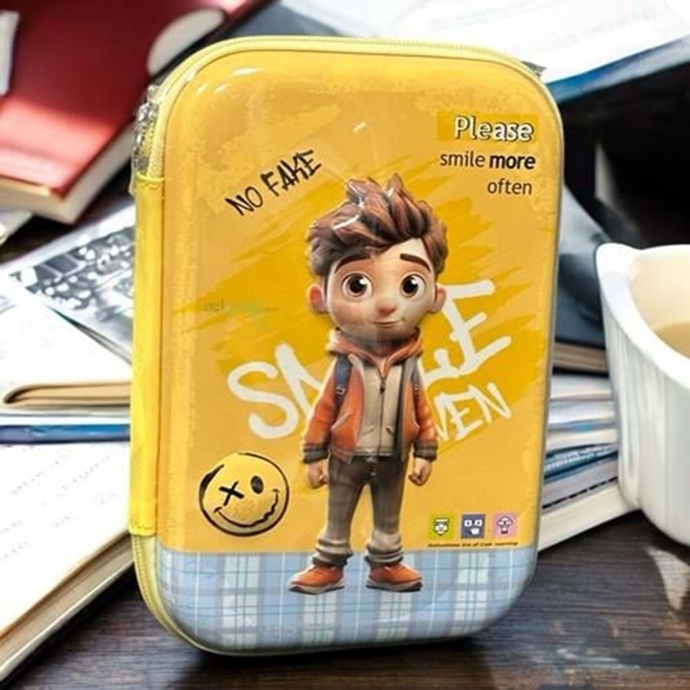 TAROS SMİLE BOY EVA KALEM KUTUSU-8448