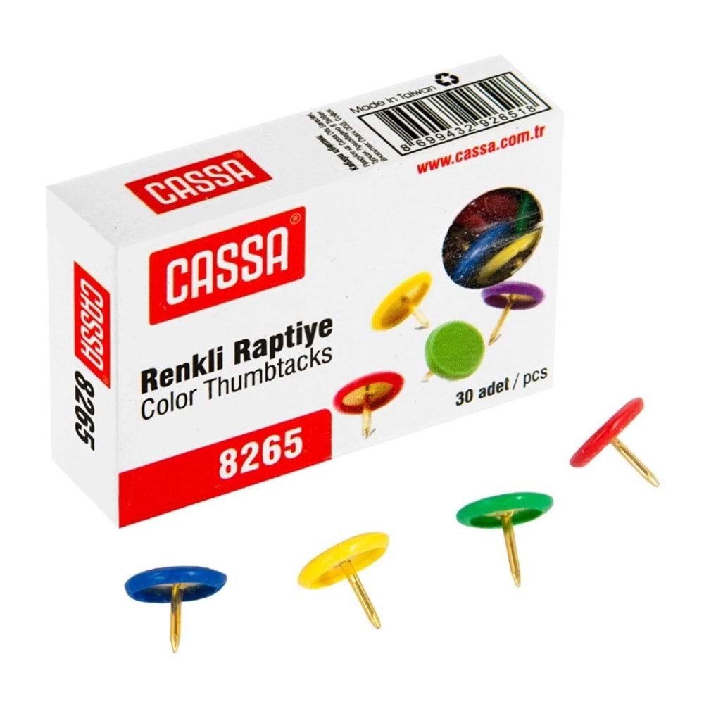 CASSA RENKLİ RAPTİYE 30 LU KOD:8265
