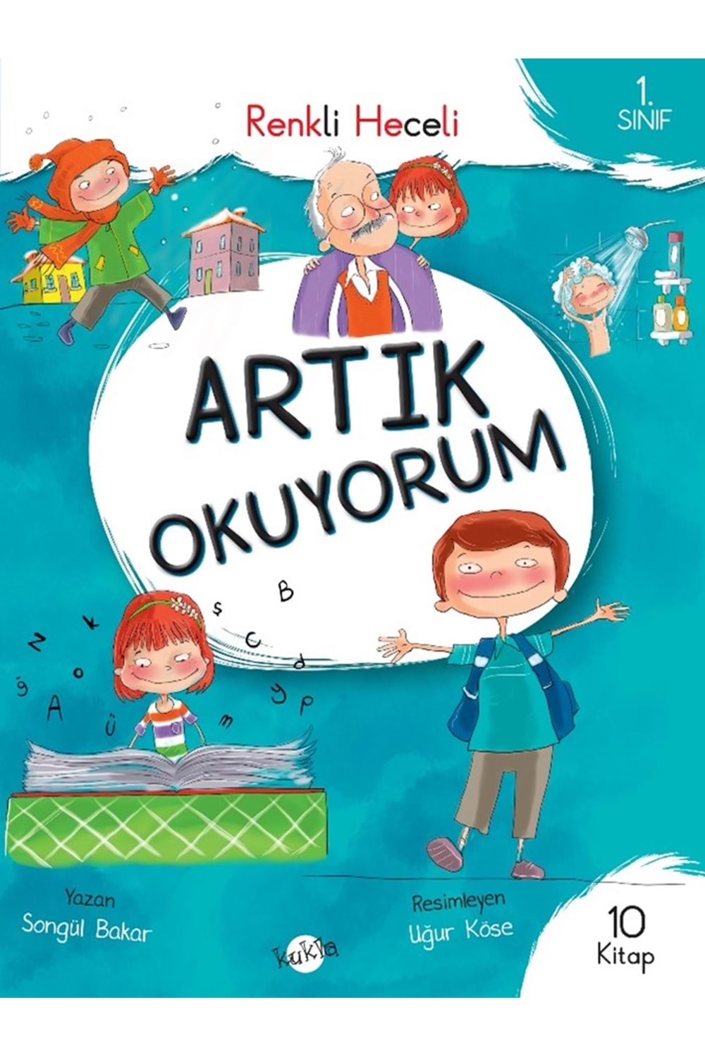 KUKLA 1.SINIF ARTIK OKUYORUM (RENKLİ HECELİ)
