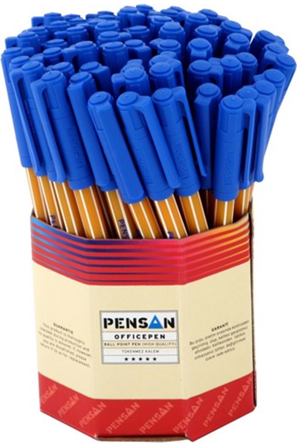 PENSAN TÜKENMEZ KALEM 1010 MAVİ 60 LI PK.OFFICEPEN
