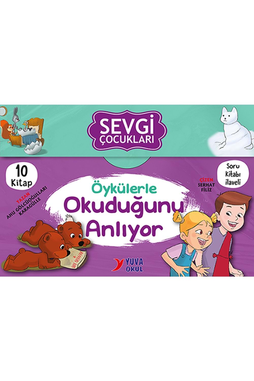 YUVA 2.3.SINIF SEVGİ ÜLKESİ Sevgi Çocukları Okuduğunu Anlıyor 10 KİTAP