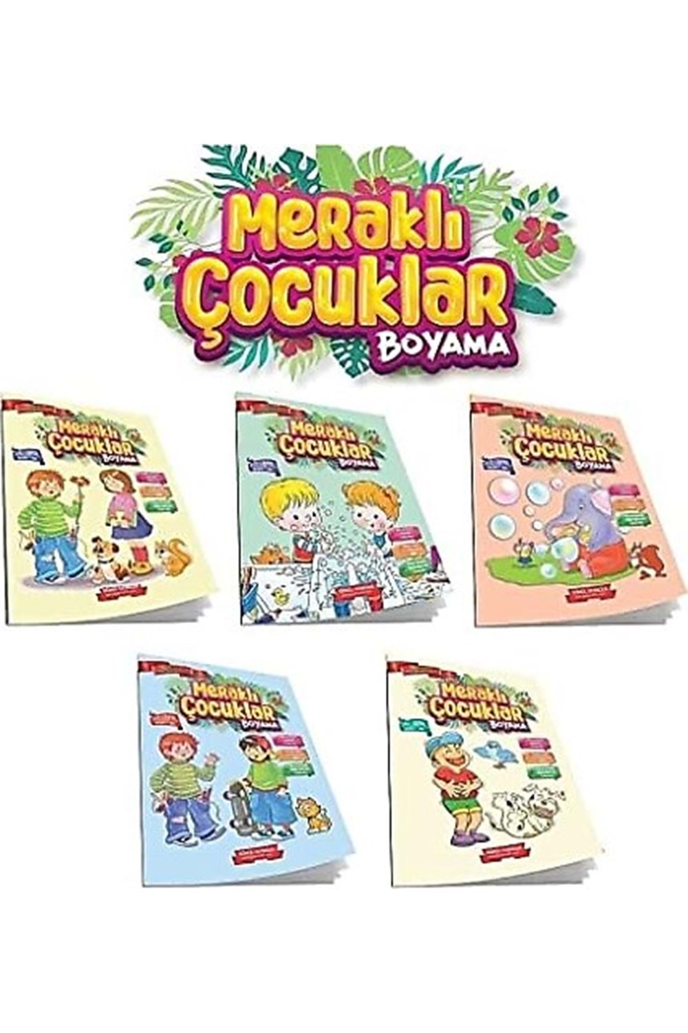 GÖNÜL MERAKLI ÇOCUKLAR BOYAMA KİTABI 32 SAYFA