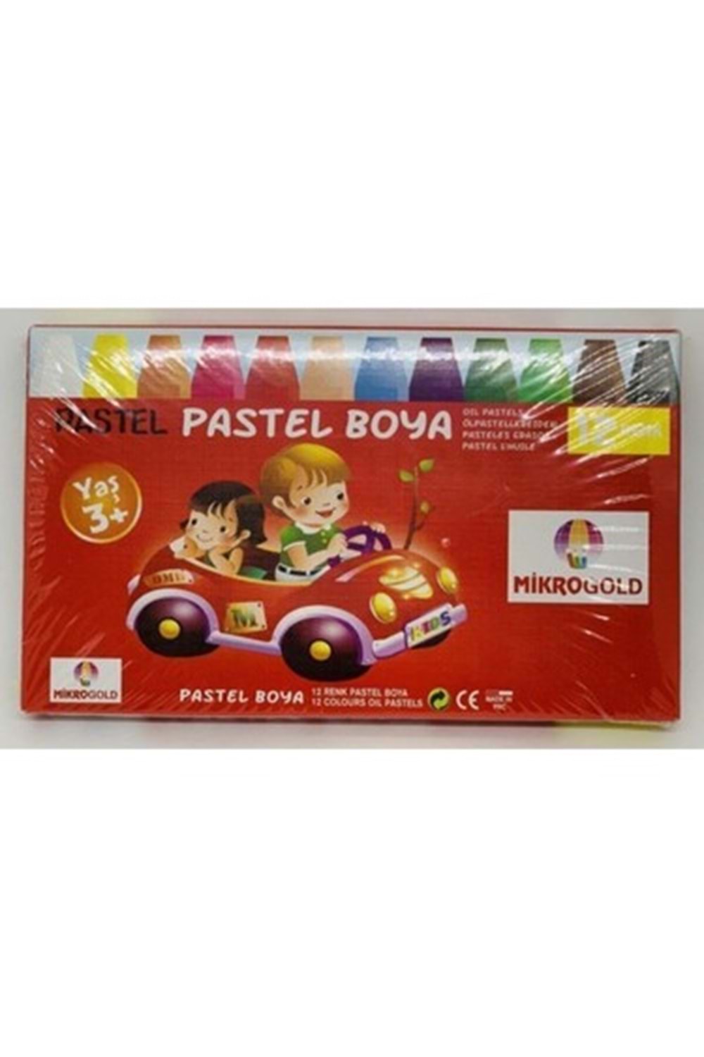 MİKROGOLD PASTEL BOYA 12 RENK