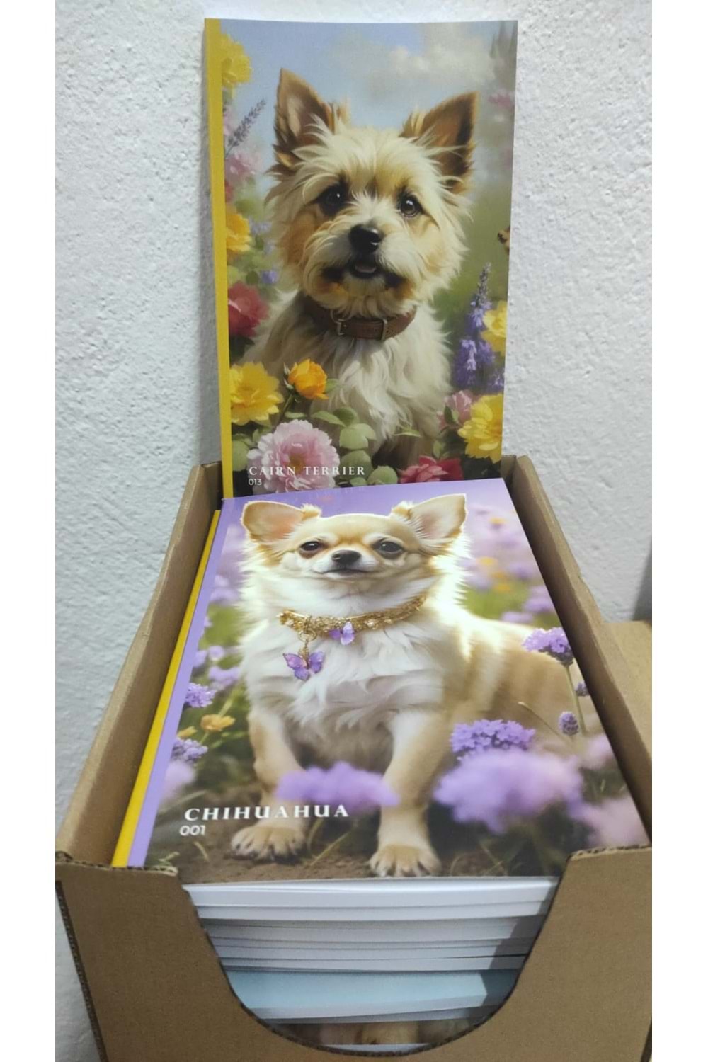 PİSA KÖPEKLİ DEFTER ÇİZGİLİ TEL DİKİŞLİ