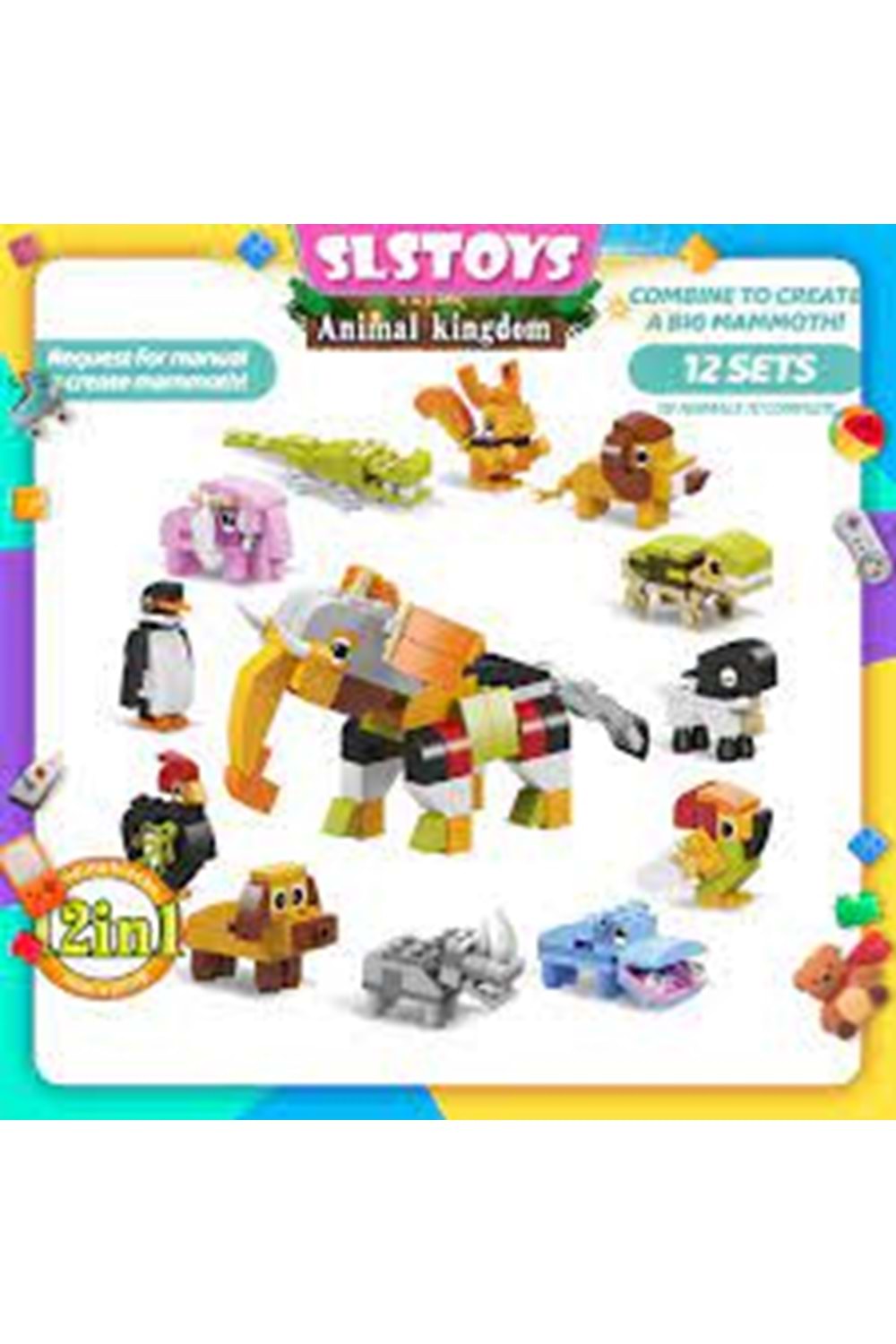 KZL LEGO HAYVANLAR DEAS SM206B