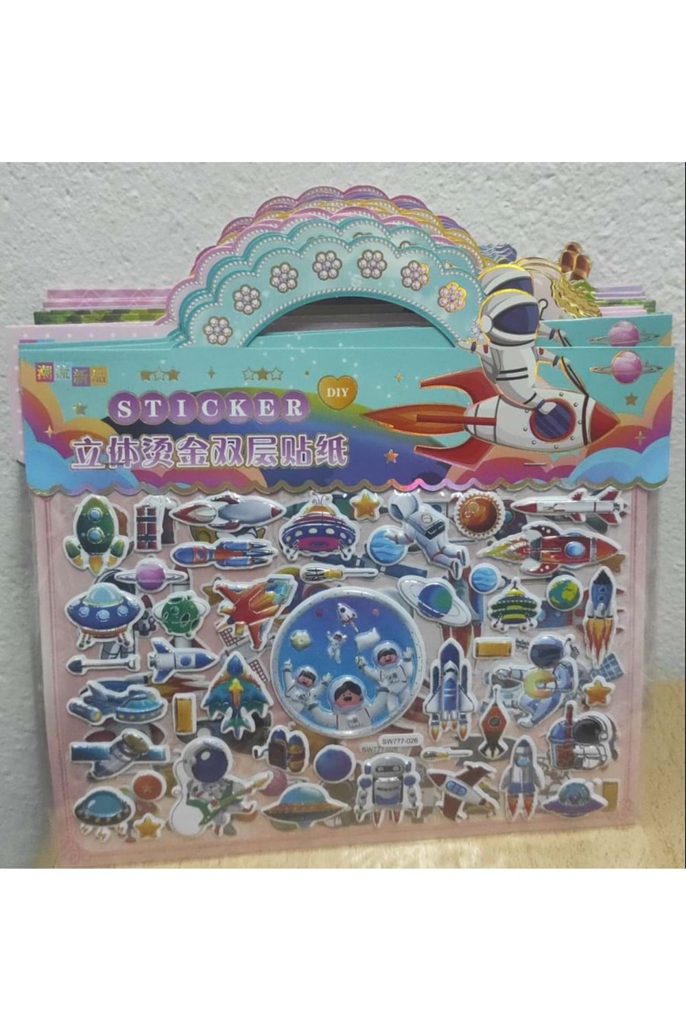 PANDORA STICKER 2 Lİ GİYDİRME YARIM-SW777