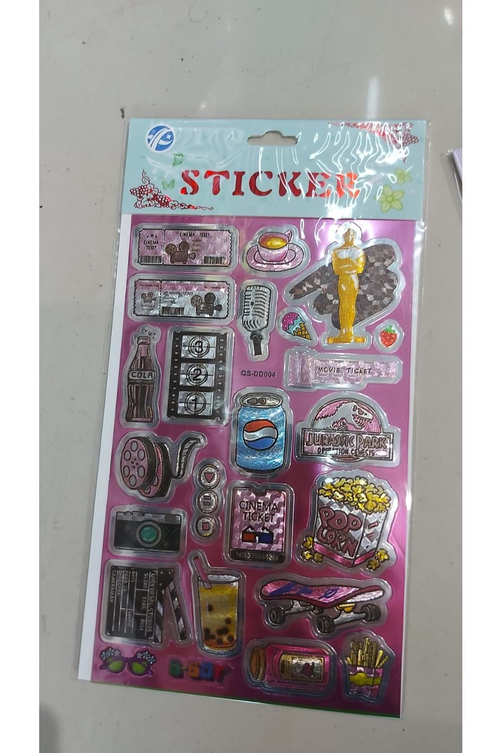 PANDORA METALİK STICKER KARIŞIK