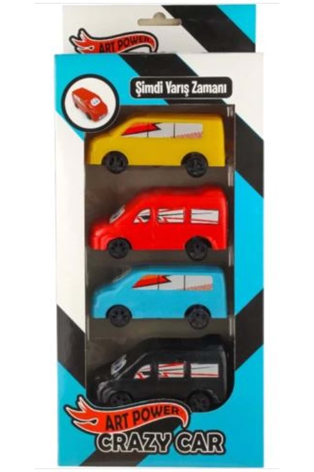KEM-BAY CRAZY CAR 4 LÜ MİNİBÜS KMB-2028