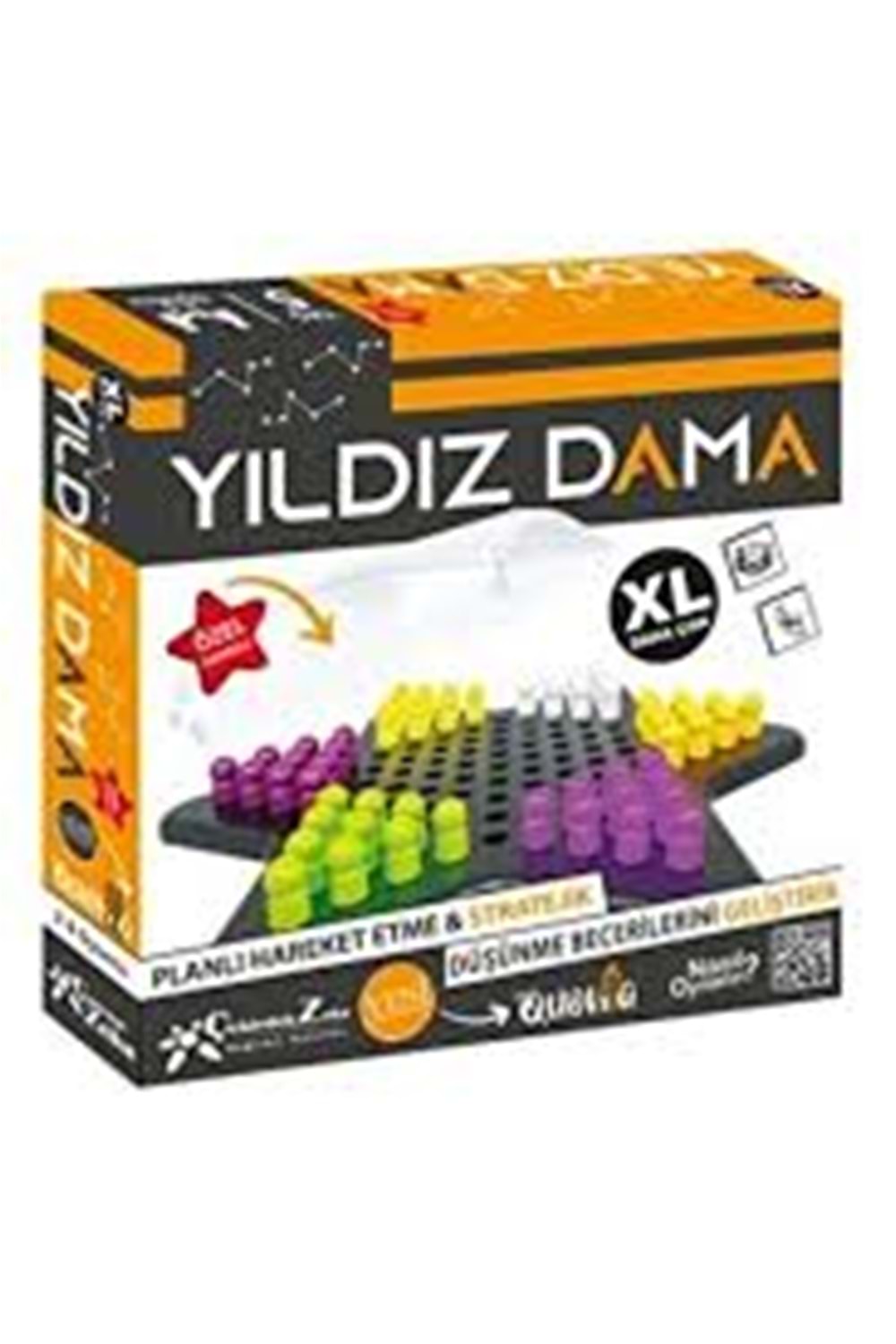 ÇEKİRDEK ZEKA YILDIZ ÇİN DAMASI XL