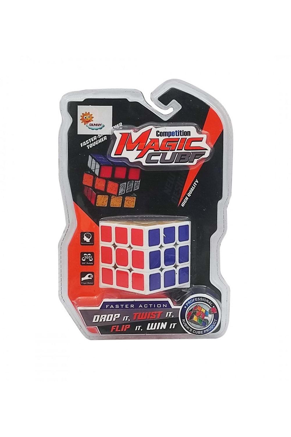 DUMAN ZEKA KÜPÜ 3X3X3 VAKUMDA A168-3