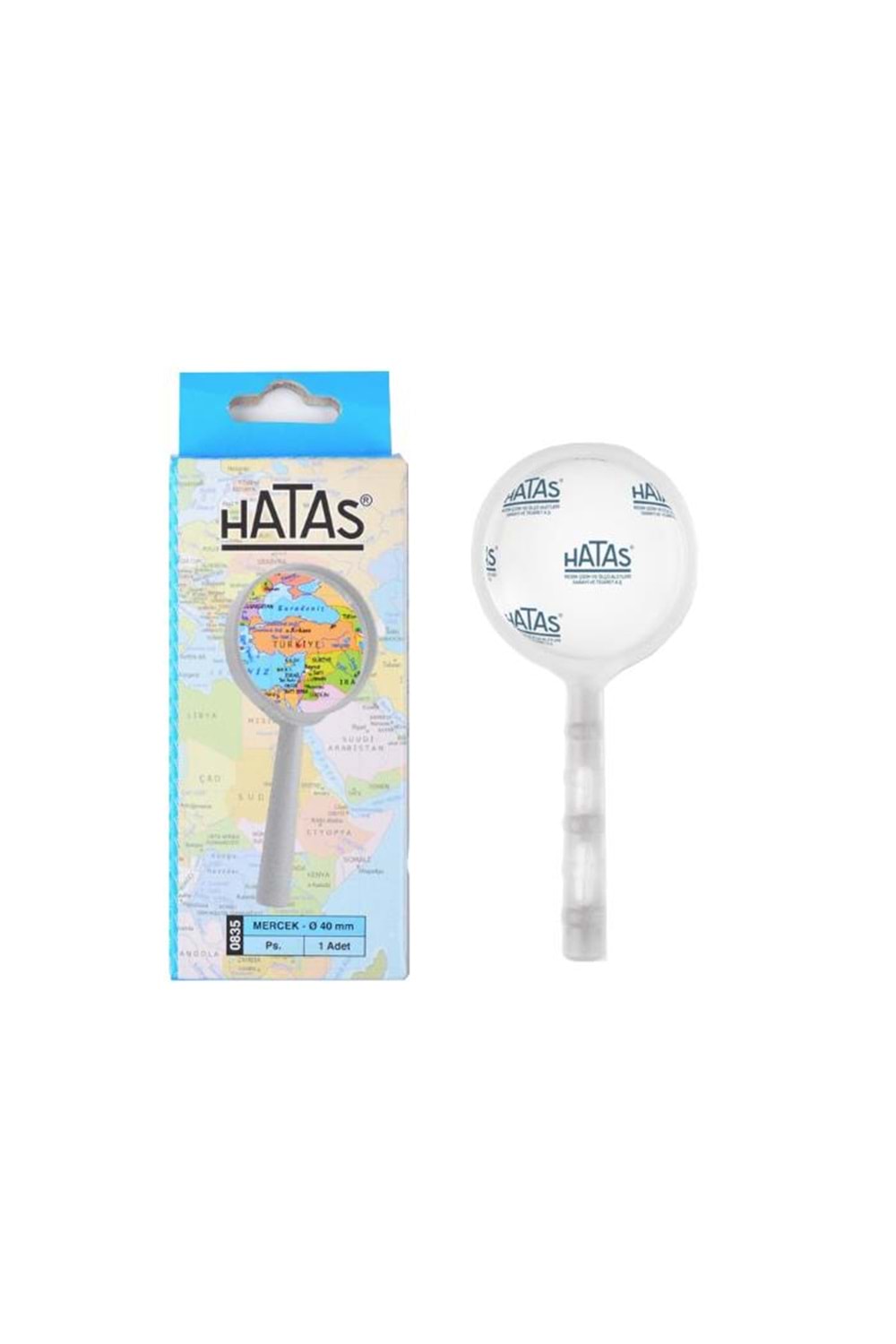 HATAS PLASTİK BÜYÜTEÇ 40 MM.