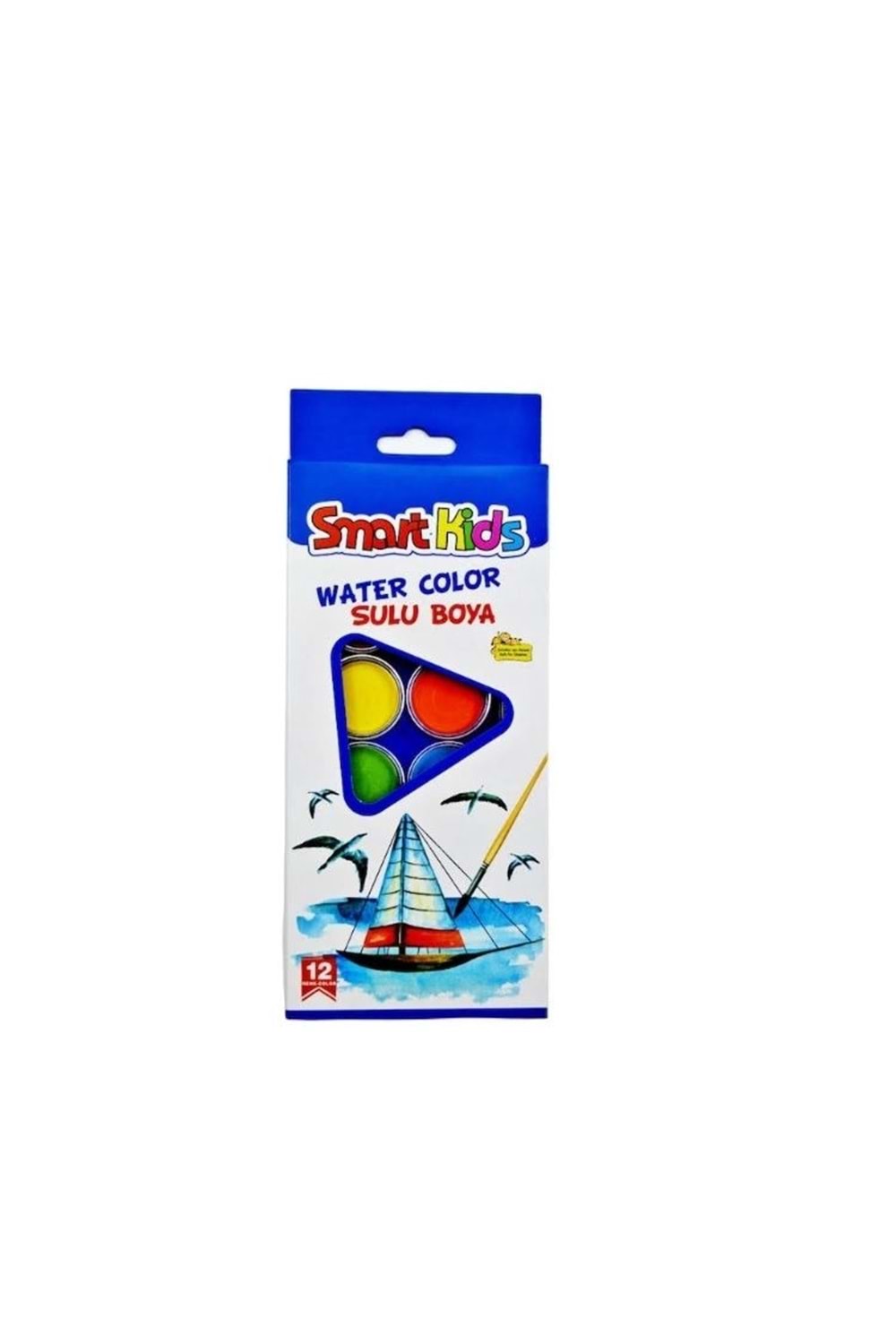 SMART KİDS SULUBOYA 12 RENK-3566