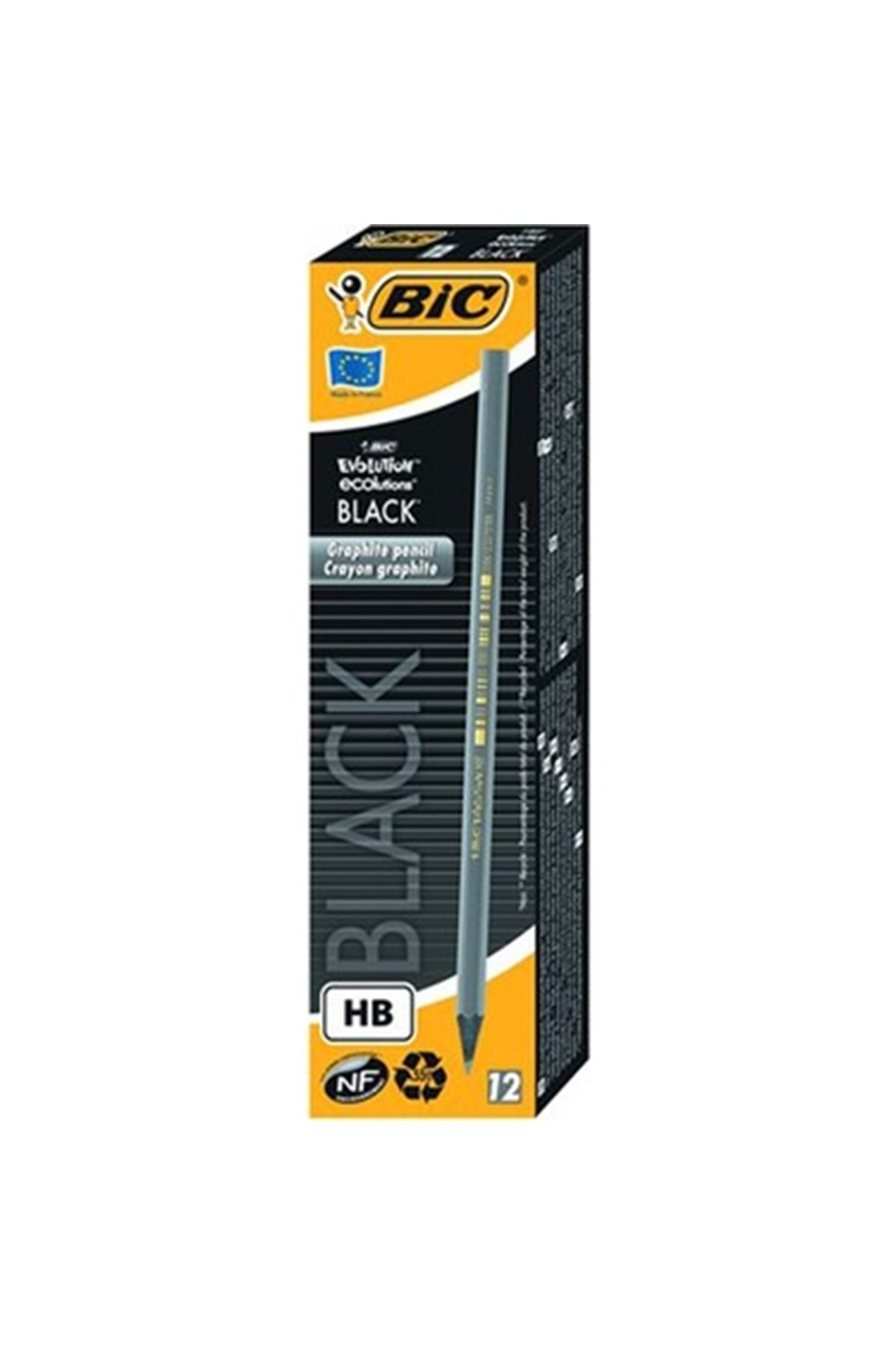 BİC KURŞUN KALEM 12 Lİ PK.BLACK EVOLUTİON